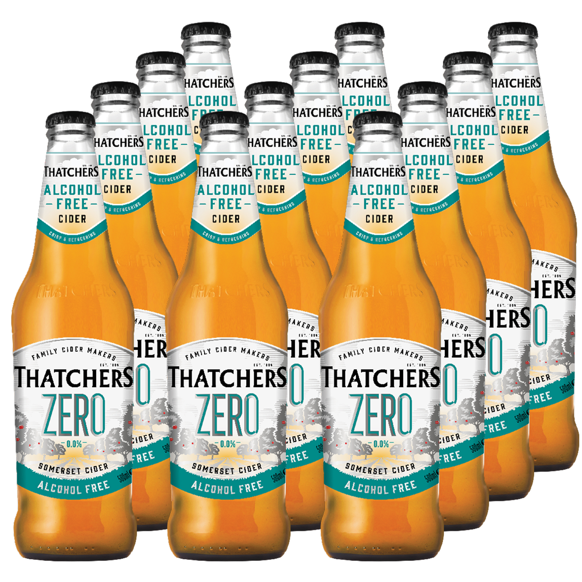 Thatchers Zero Alcohol Free Cider 12x500ml