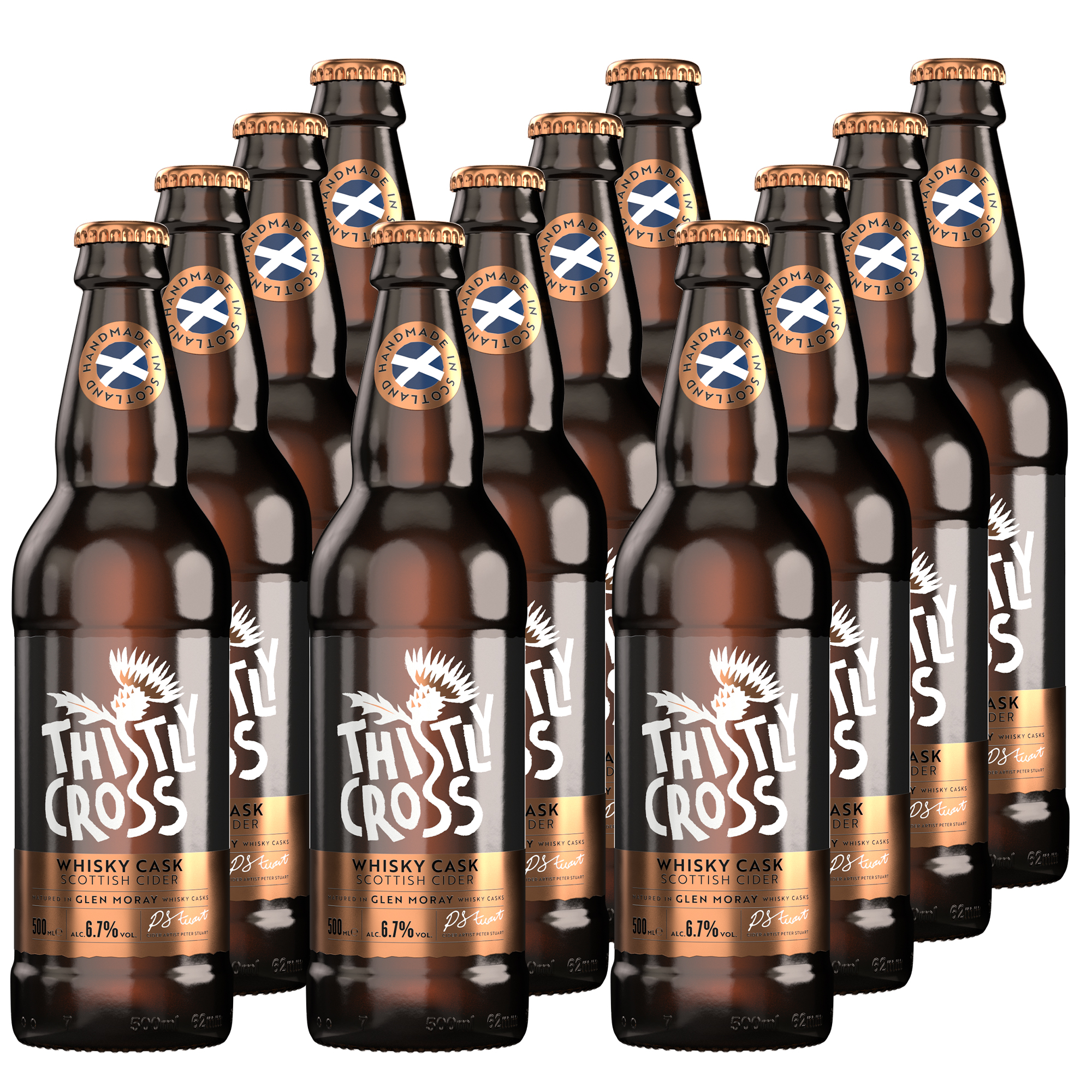 Thistly Cross Whisky Cask Cider 12x500ml