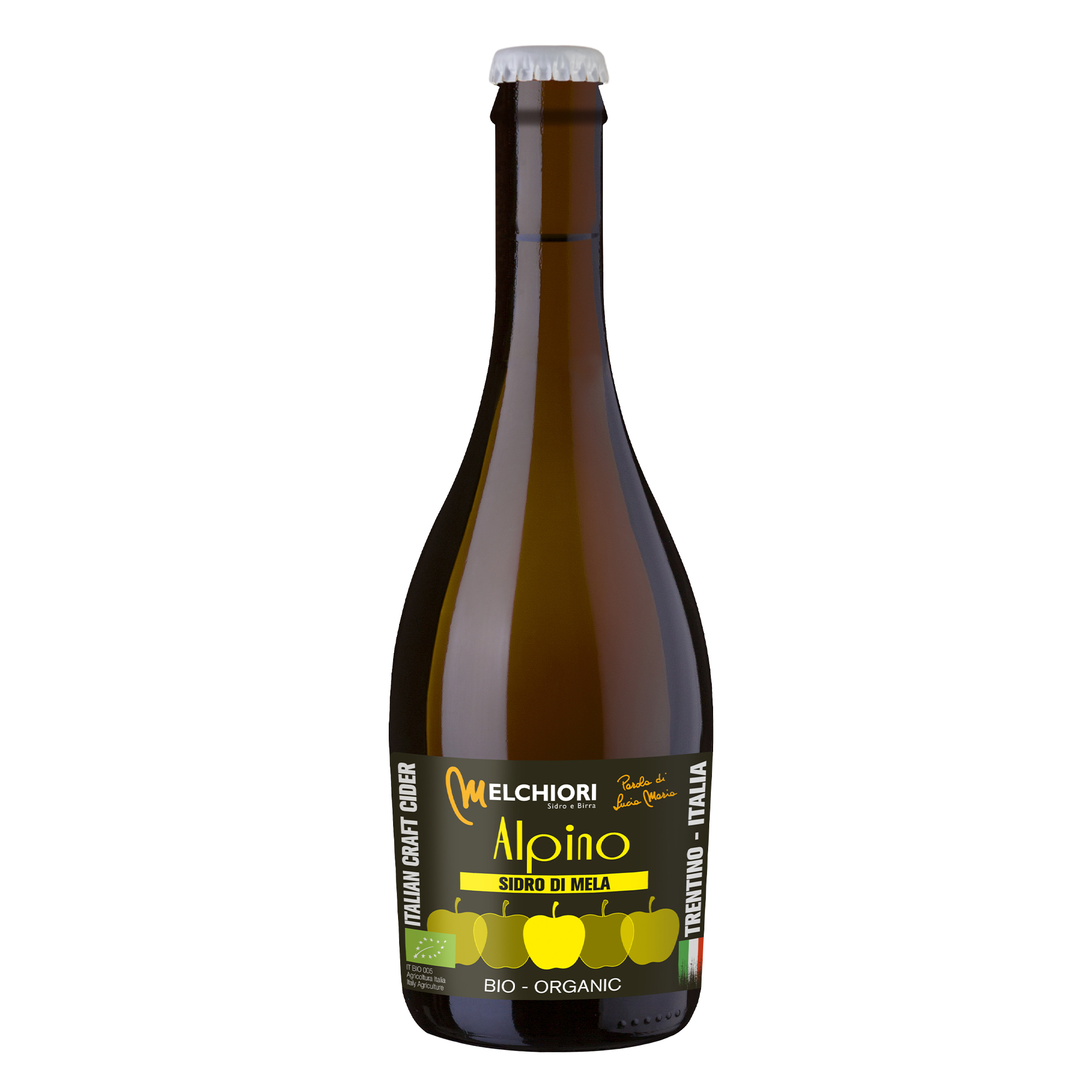 Melchiori Alpino Medium Bio-Cider 500ml