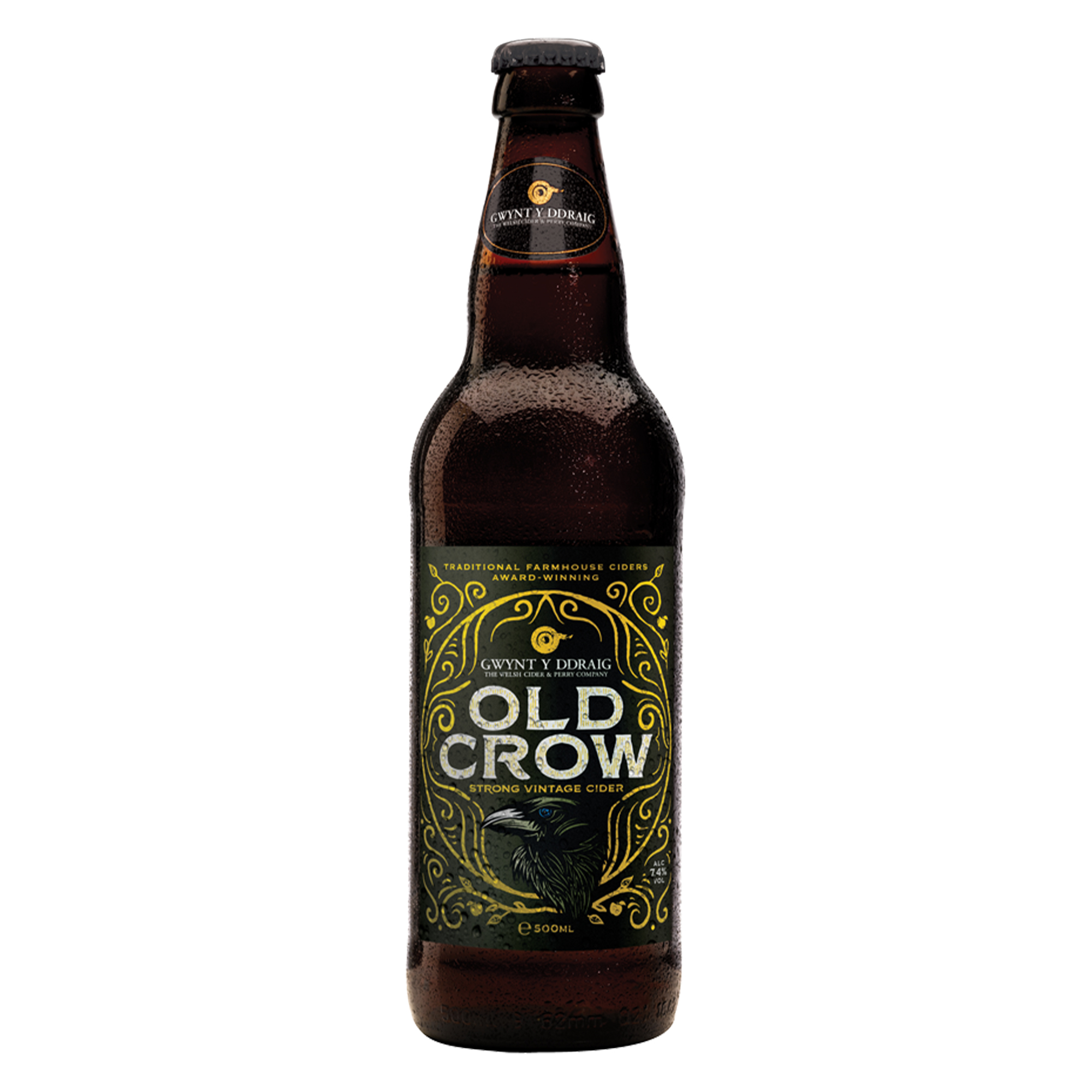 Gwynt y Ddraig Old Crow Cider 500ml