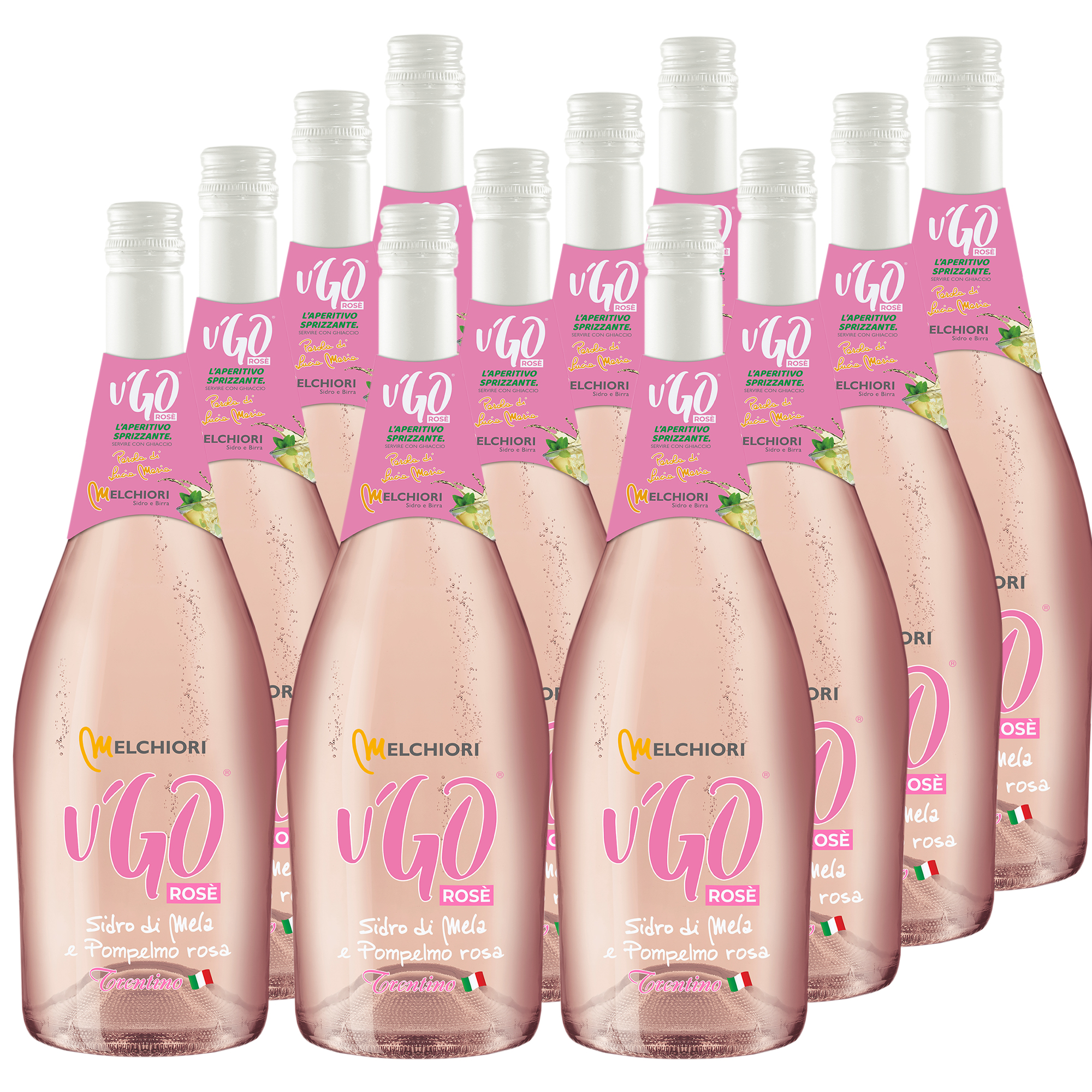 Melchiori U’Go Rosé Aperitiv 12x750ml