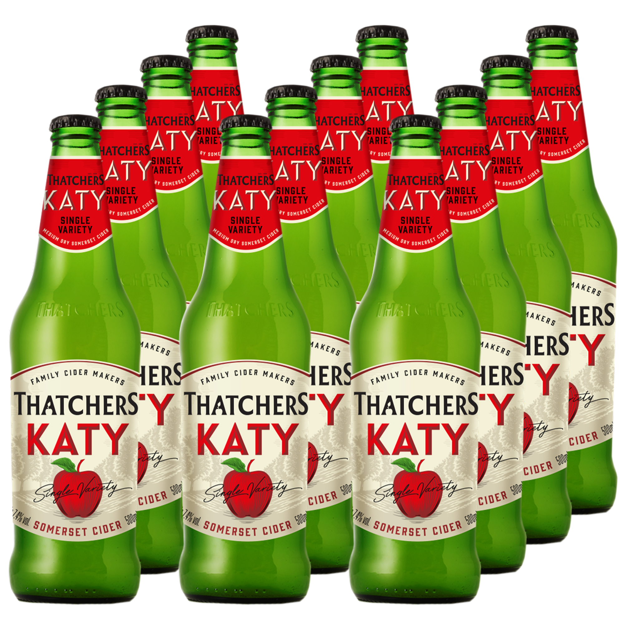 Thatchers Katy Medium Dry Cider 12x500ml