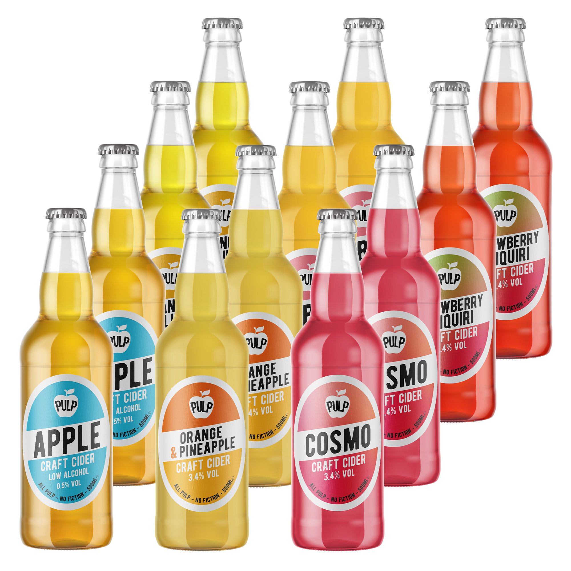 PULP Cider - The Big Collection 12x500ml