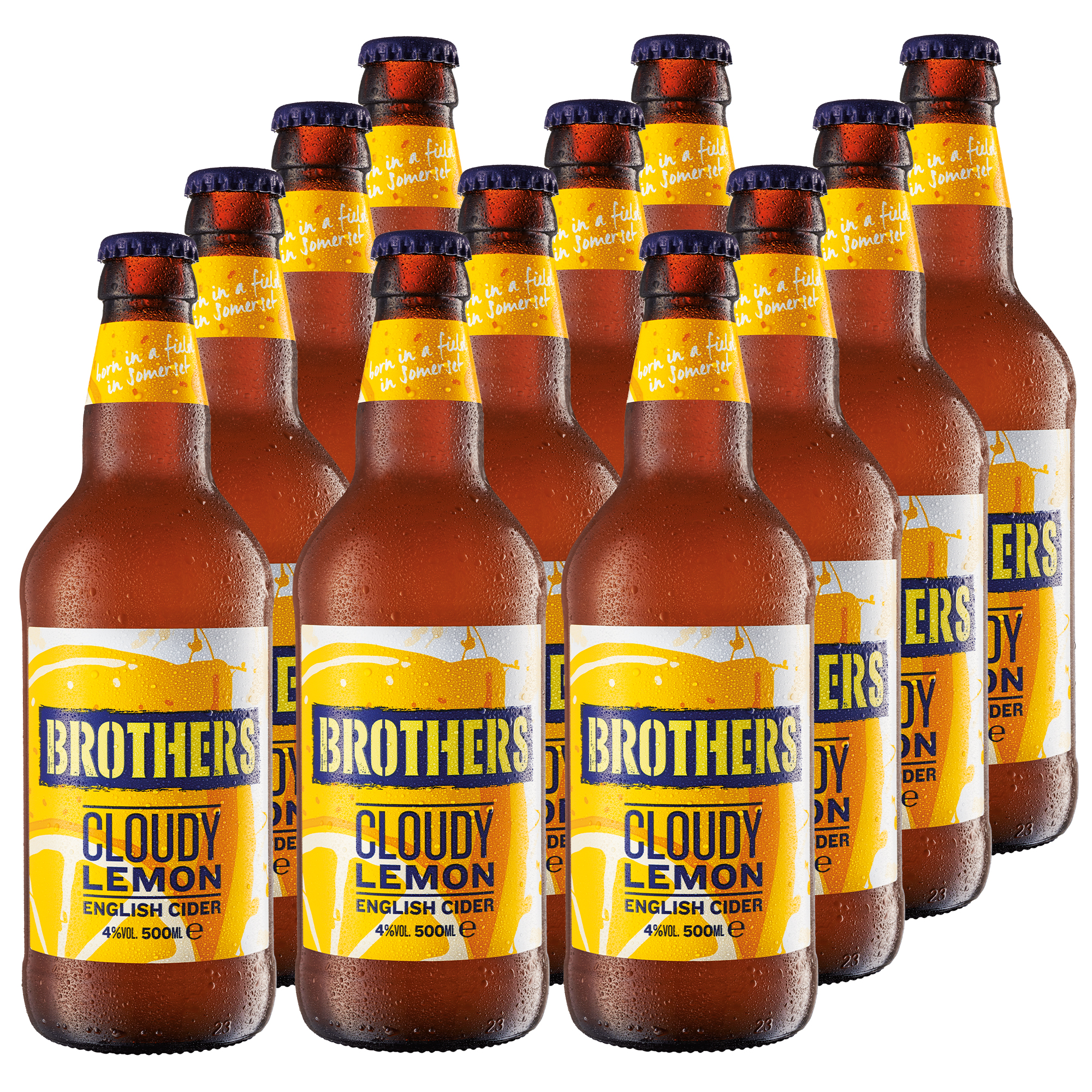 Brothers Cloudy Lemon Cider 12x500ml