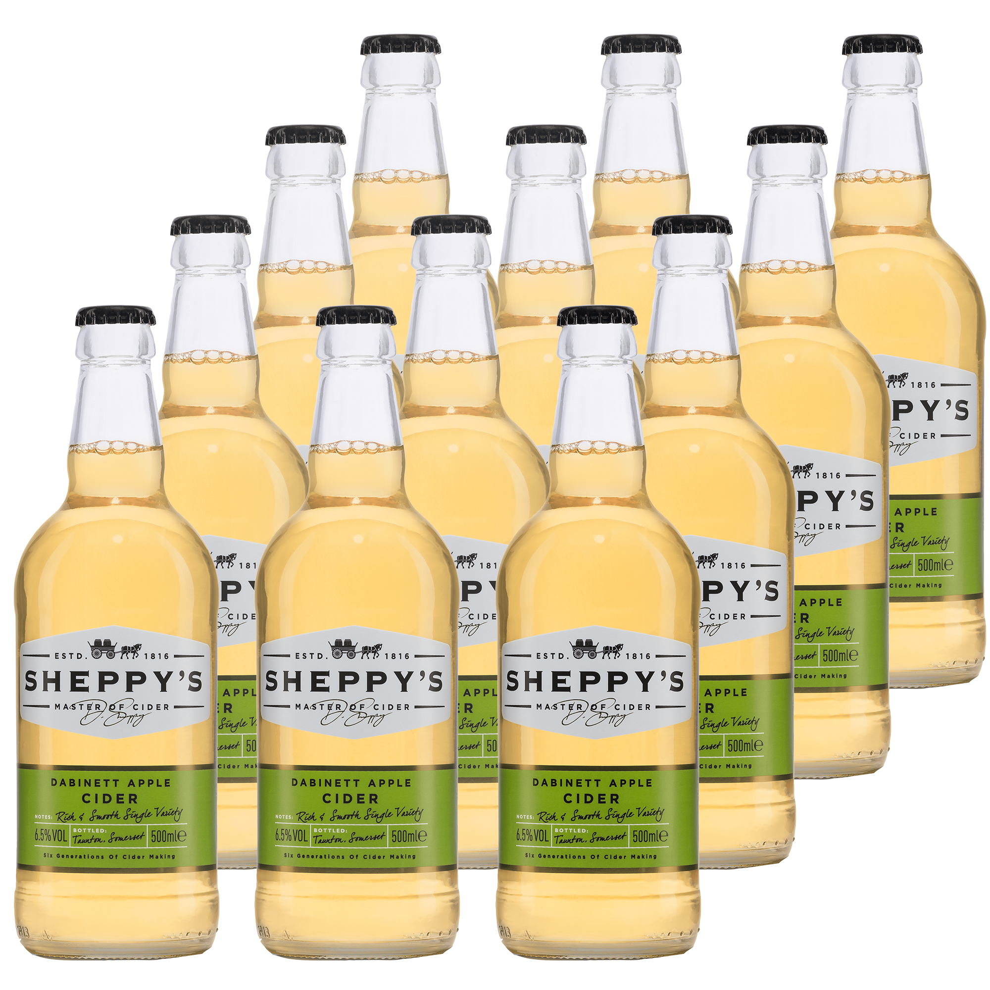 Sheppy's Dabinett Apple Cider 12x500ml