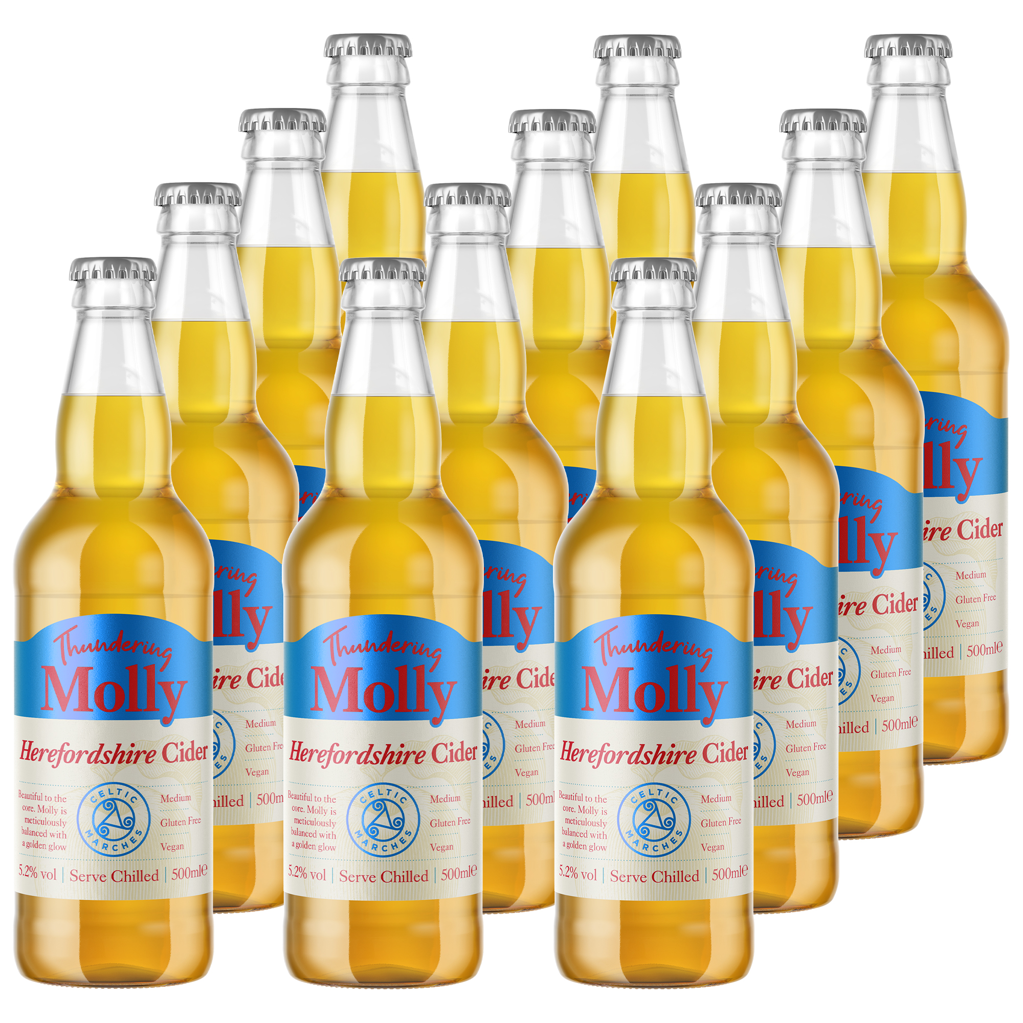 Celtic Marches Thundering Molly Cider 12x500ml