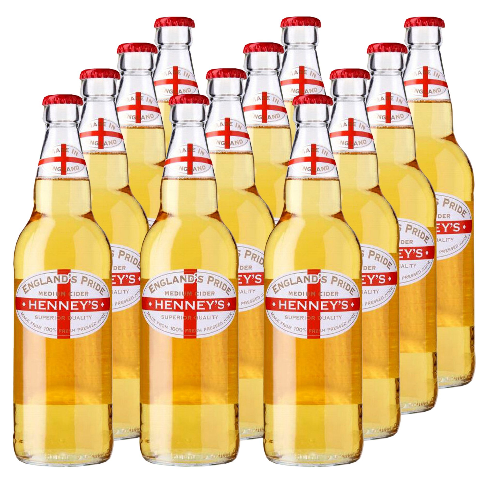 Henney's England's Pride Medium Cider 12x500ml