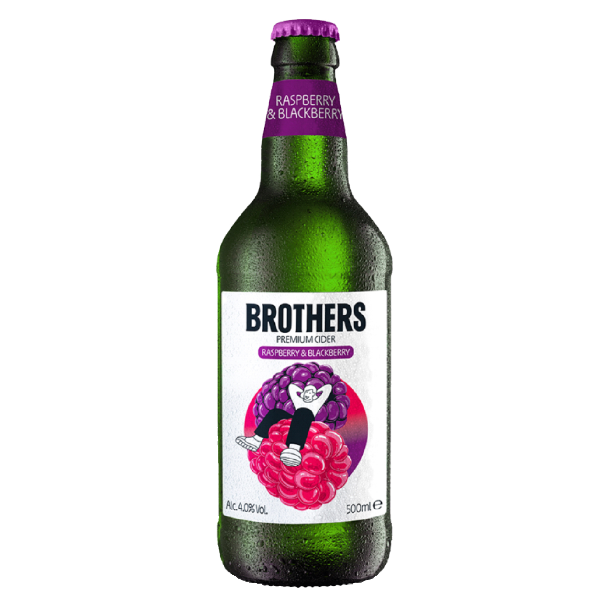 Brothers Raspberry & Blackberry Cider 500ml