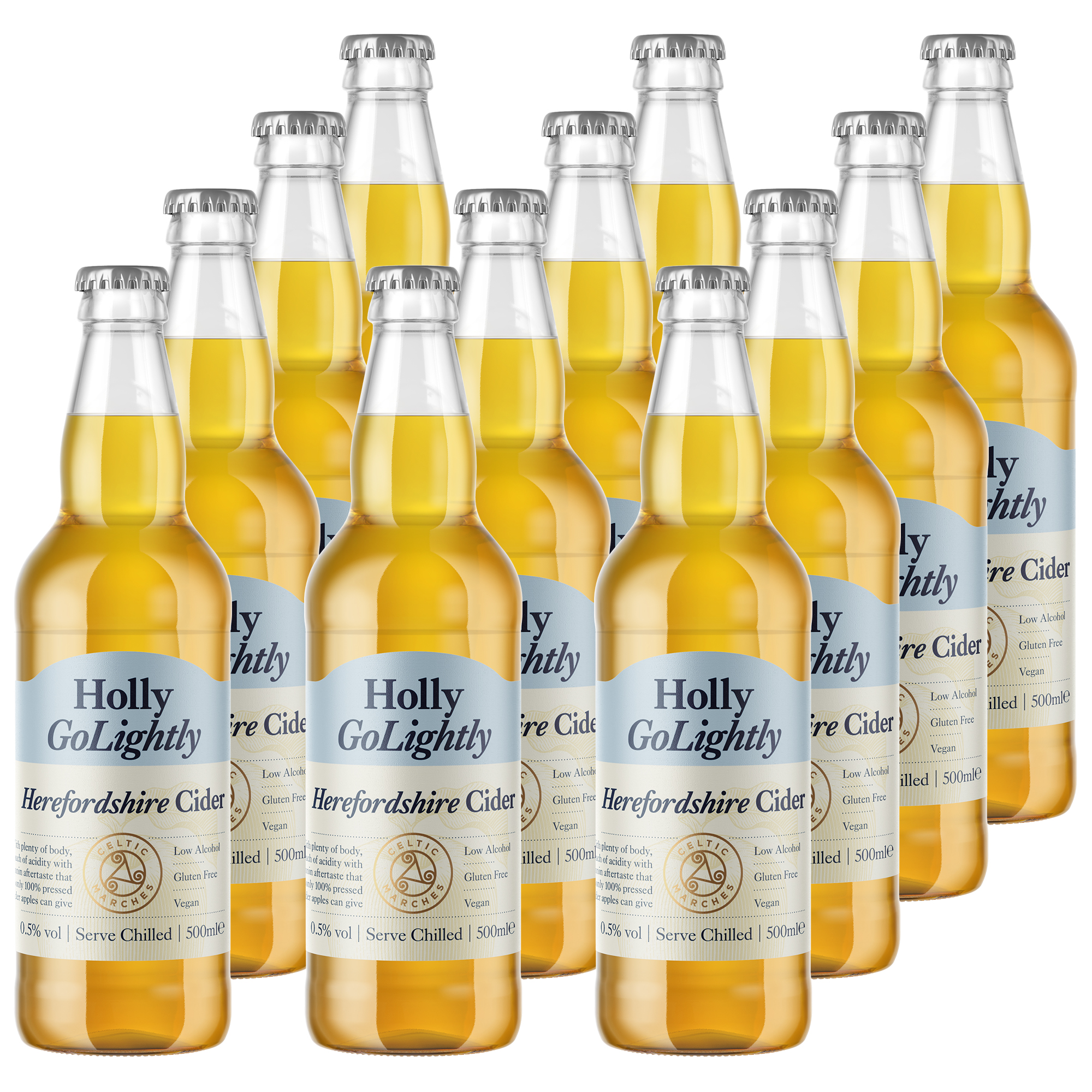 Celtic Marches Holly GoLightly Cider 12x500ml