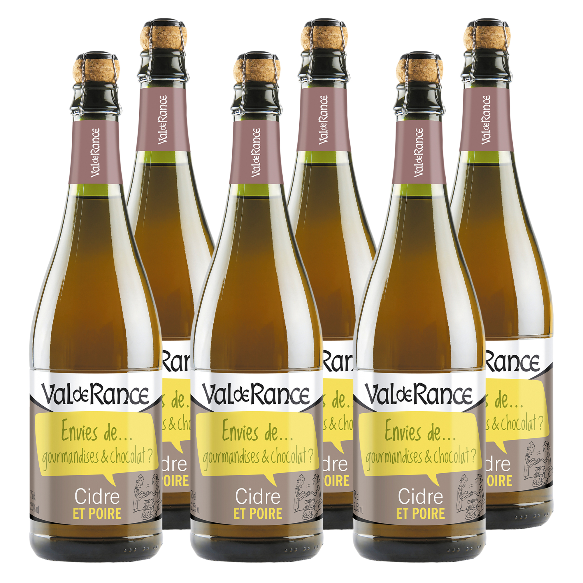 Val de Rance Cidre et Poire 6x750ml