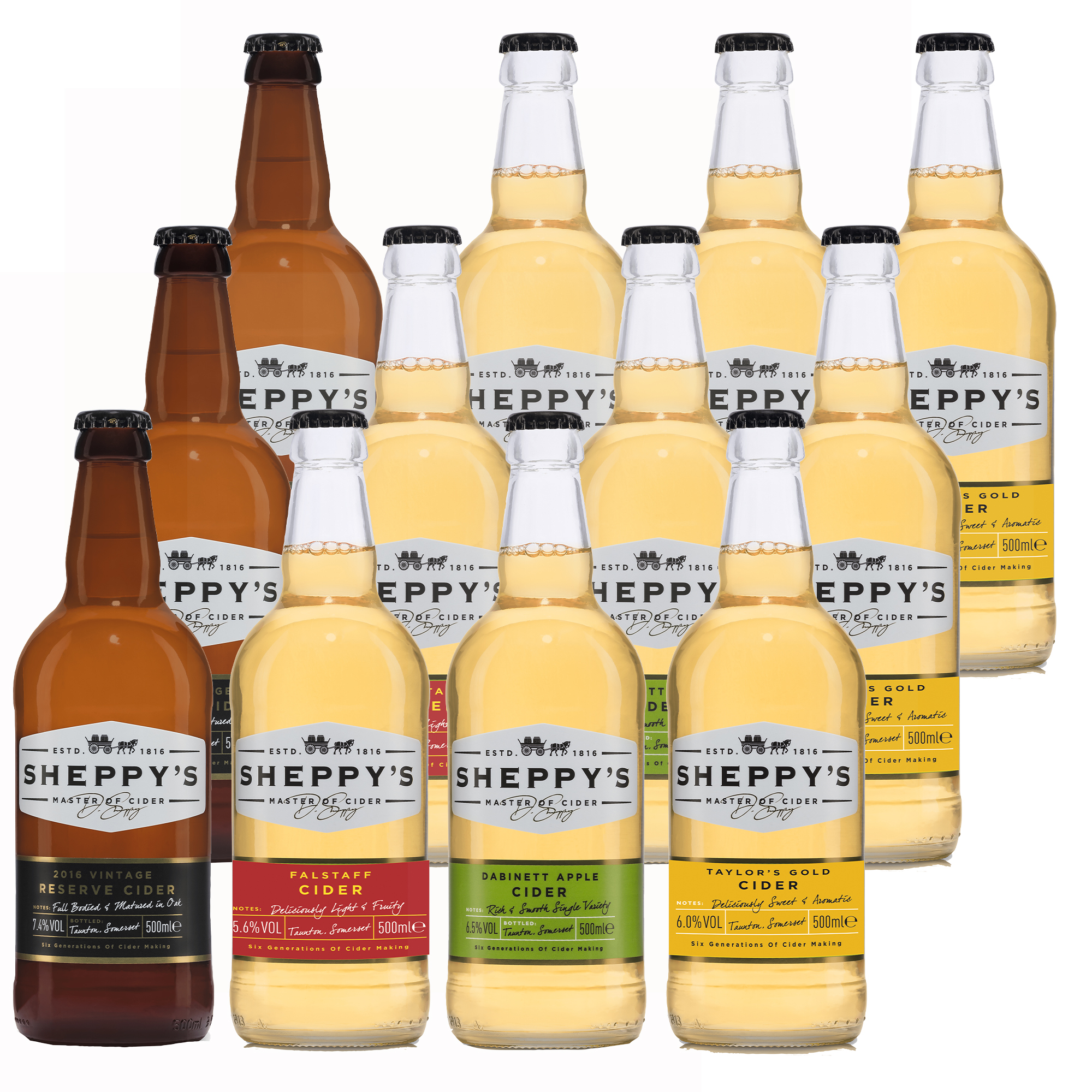 Sheppy's Collection 12x500ml