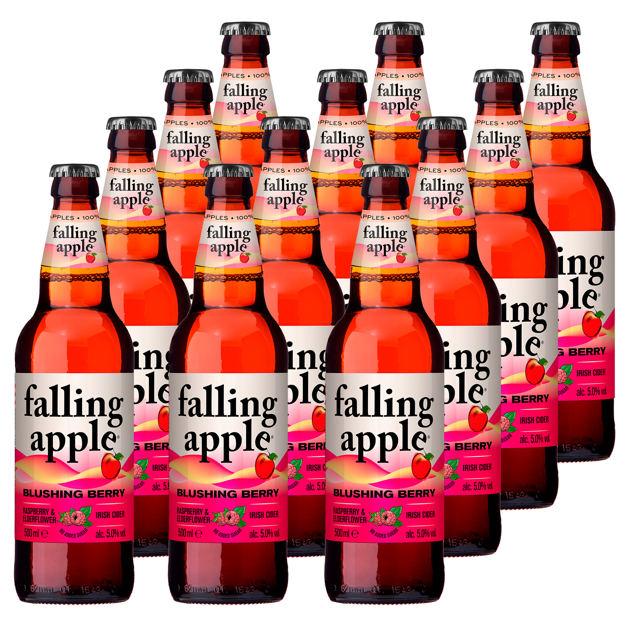 Falling Apple Blushing Berry Cider 12x500ml