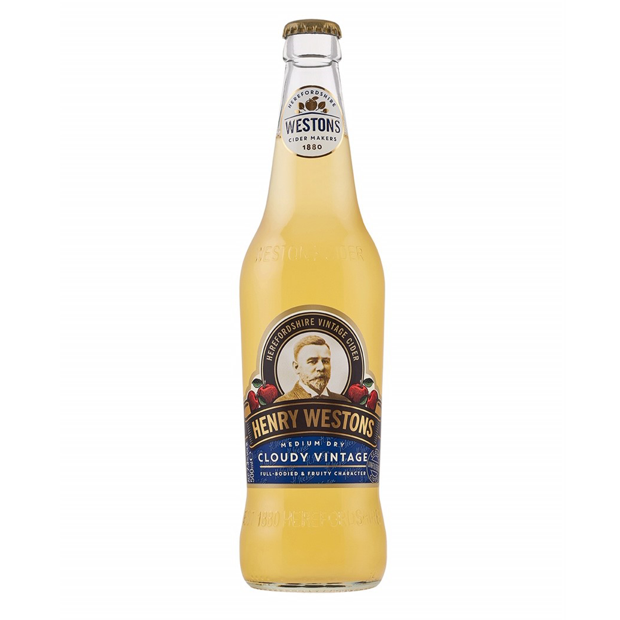 Henry Weston’s Cloudy Vintage Cider 500ml