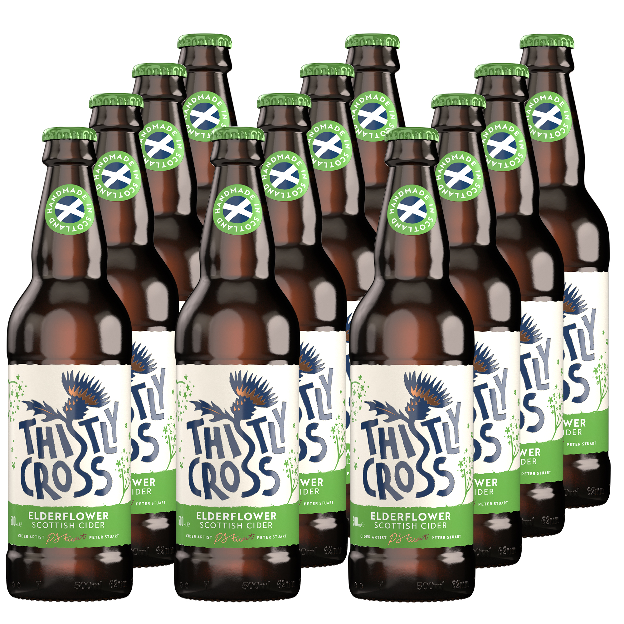 Thistly Cross Elderflower Cider 12x500ml