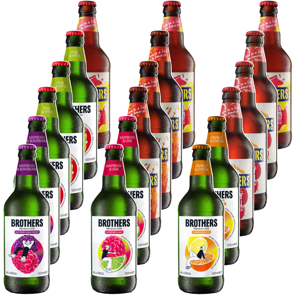 Brothers Big Cider Package 18x500ml