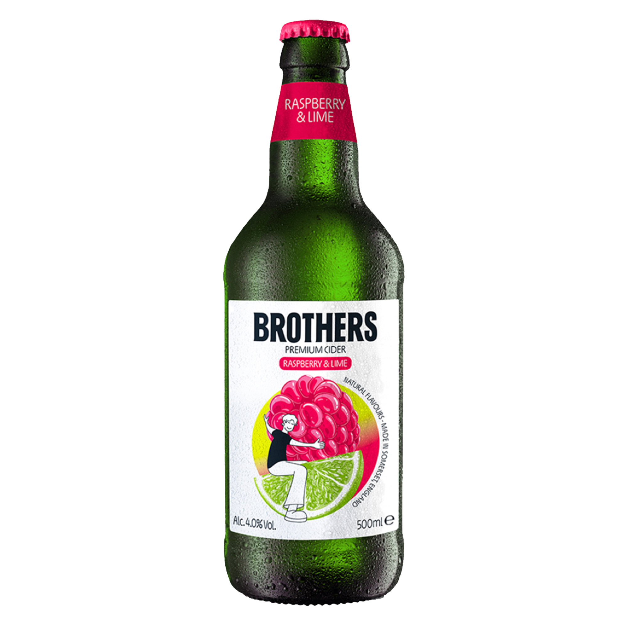 Brothers Raspberry & Lime Cider 500ml