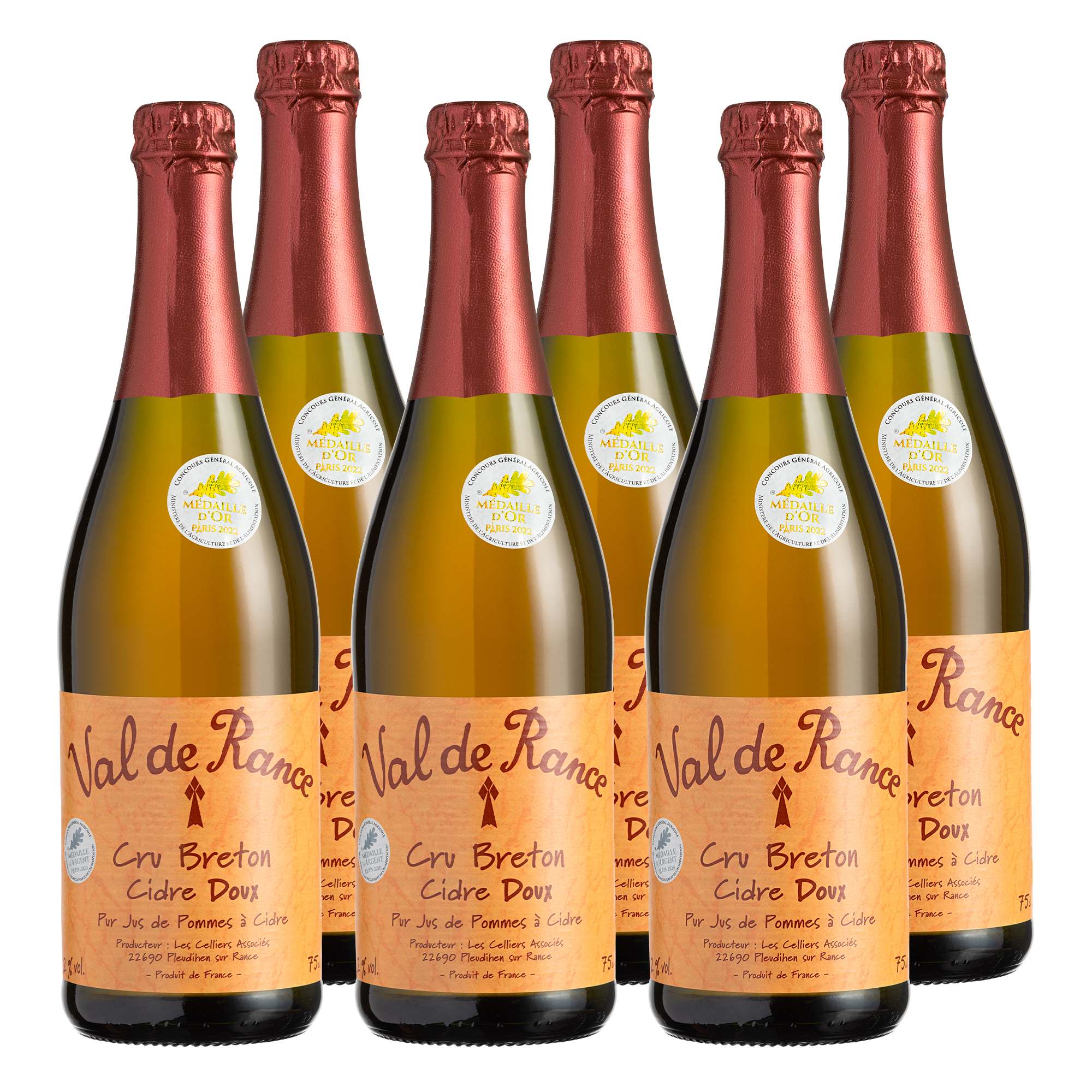 Val de Rance Cru Breton Cidre Doux 6x750ml