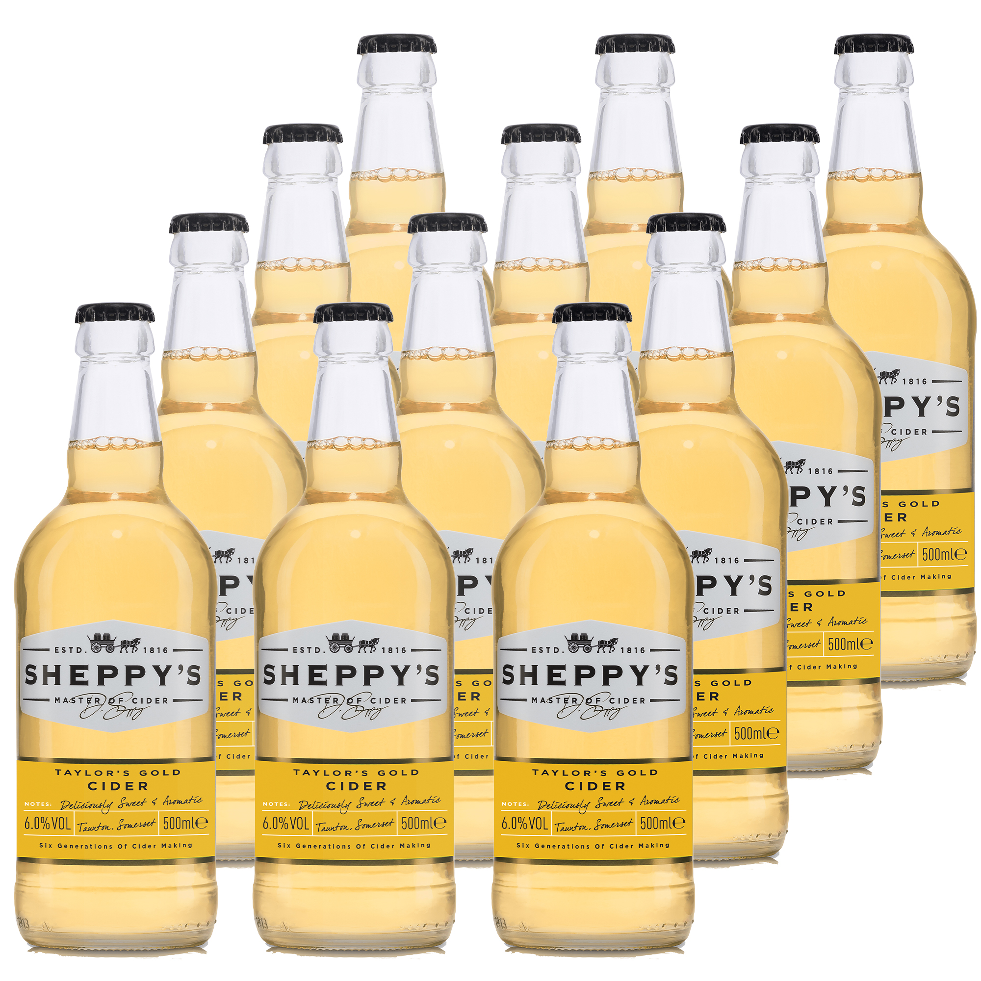Sheppy's Taylor's Gold Cider 12x500ml