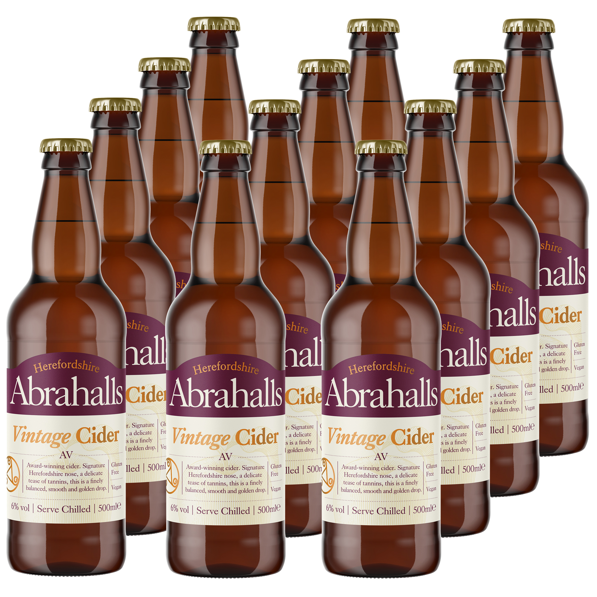 Abrahalls AV Vintage Cider 12x500ml
