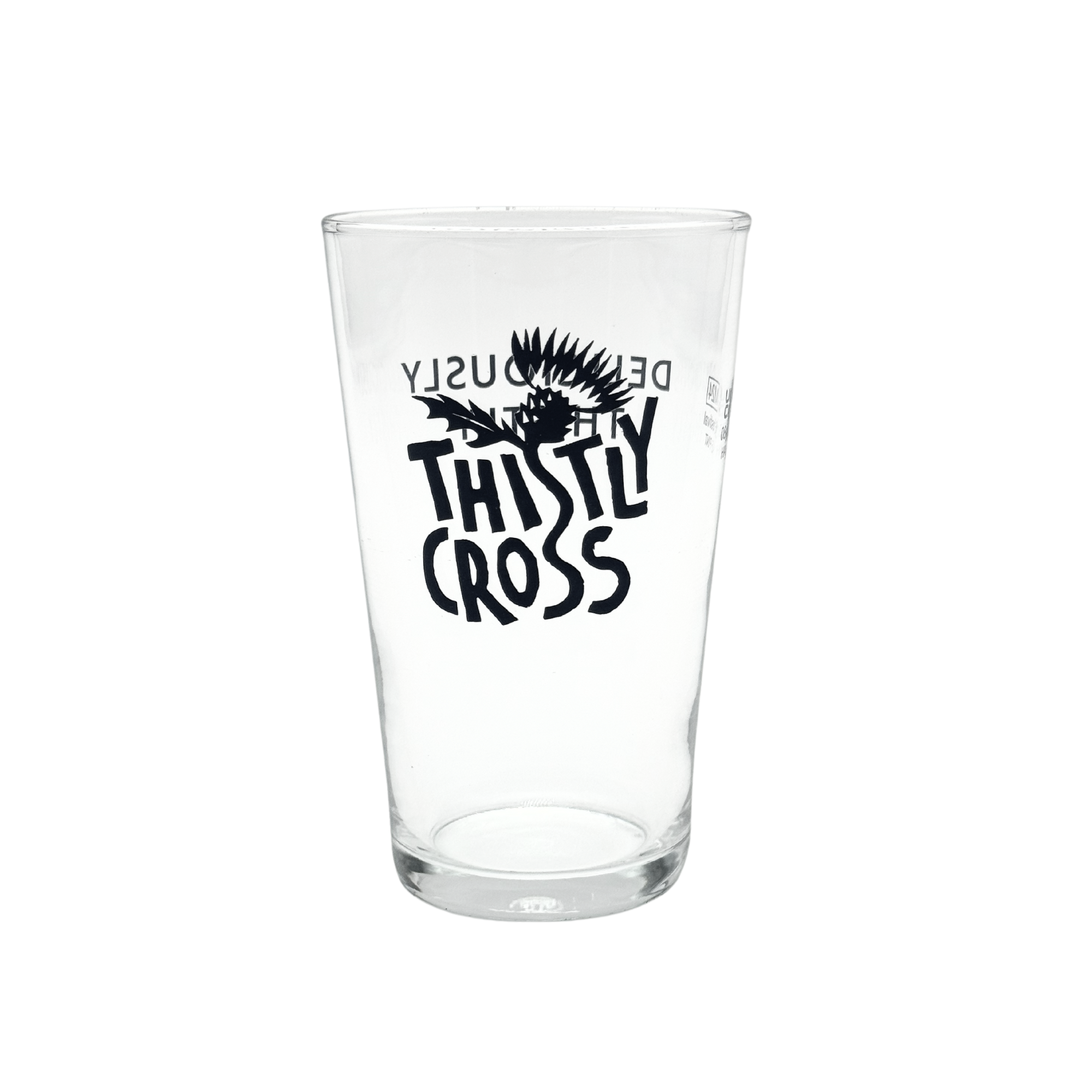 Thistly Cross Half Pint Glas 280ml