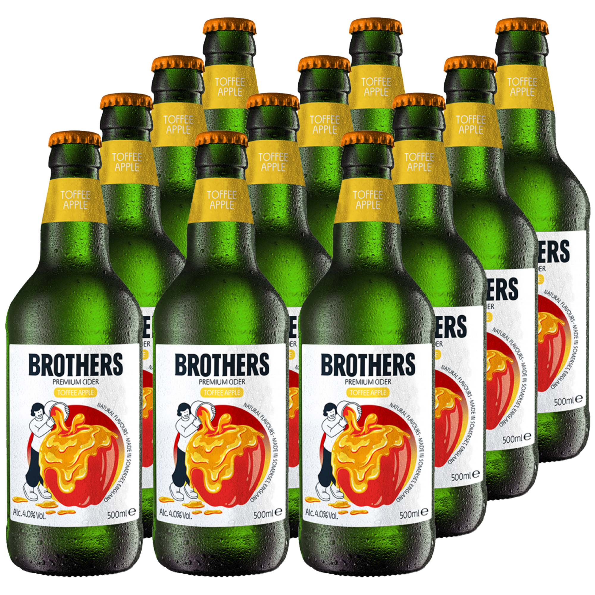 Brothers Toffee Apple Cider 12x500ml